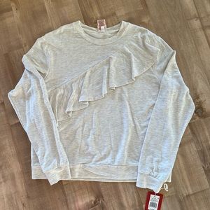 Soft and Stretchy Ruffled Top